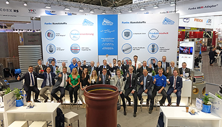 Funke Kunststoffe IFAT 2018 – On the track of innovations! - „The high numbers of visitor on our stand exceeded all expectations! “