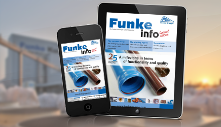 Funke Info | 25-Years HS-Underground Drainage Pipes