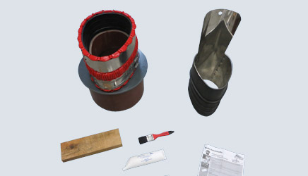 BI-Adapter Ovoid DN 200 / 300 - 400 / 600