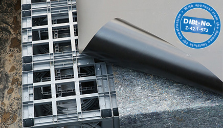 D-Raintank 3000 attenuation / harvesting encapsulated with impermeable membrane