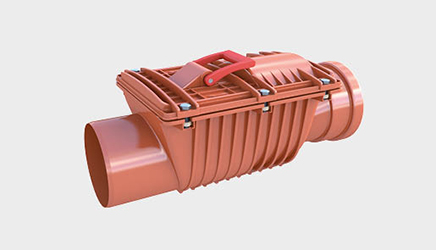 Funke Non Return Valve single flap / Type 1