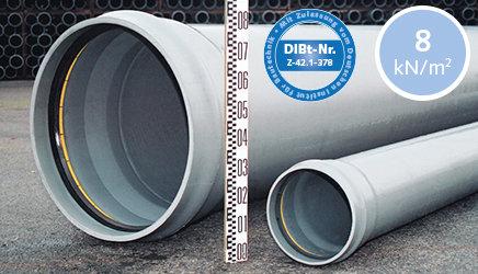 Connex Sewer Pipe System DN/OD 315 - 800 / 8 kN/m²