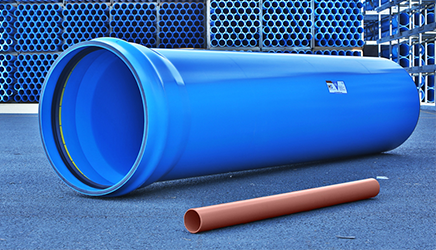 HS®-Underground Drainage Pipe System DN/OD 110 - 800 / 12 kN/m²