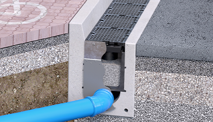 D-Rainclean® Filtration Channel FE Bord