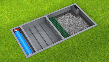 Funke Retention Filter System Plastic Version